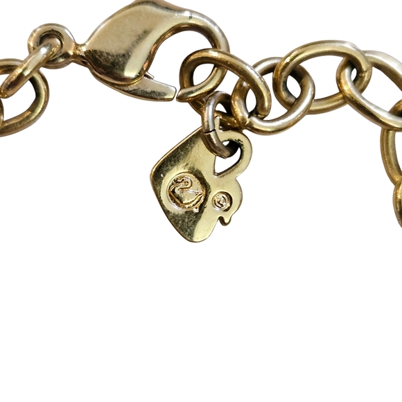 Swarovski Gold Plated Bracelet With Crystal Detail - Picture 3 of 6